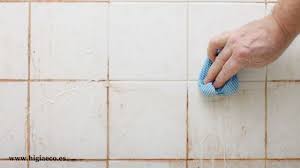 Azulejos de baño limpios